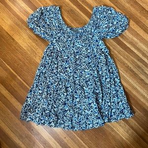 Wild Fable (Target) Blue Floral Dress Size XS